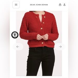 DEAR JOHN DENIM Cambria cardigan sweater